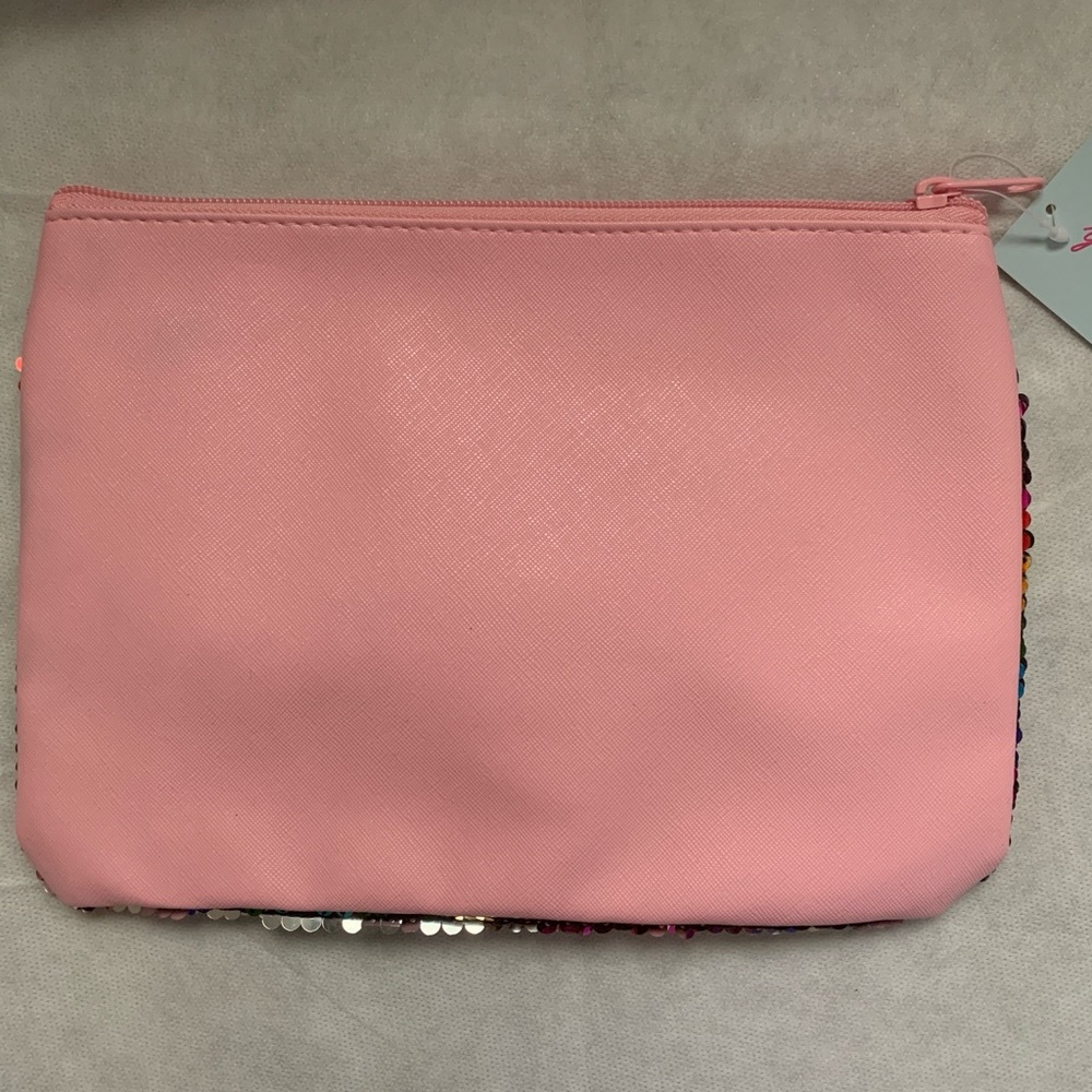 NWT Multicolor Sequin Pouch - Picture 2 of 2